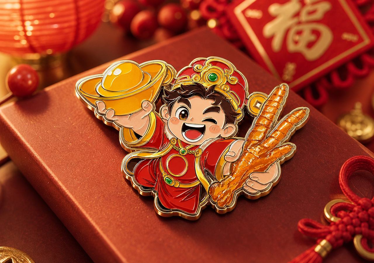 王小卤抓财手礼盒设计（图ZNDA4ODM0MzUy） - 包装 - 站酷设计师邪恶泡泡xux原创素材 - 站酷ZCOOL