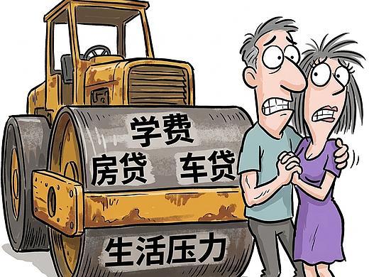 月薪 3 万的夫妻，不敢辞职不敢病