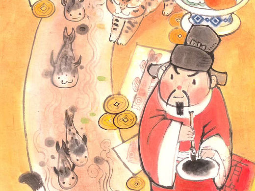 一些国风手绘