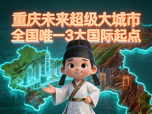 全国唯一！拥有 3 条国际起点的城市，只有重庆