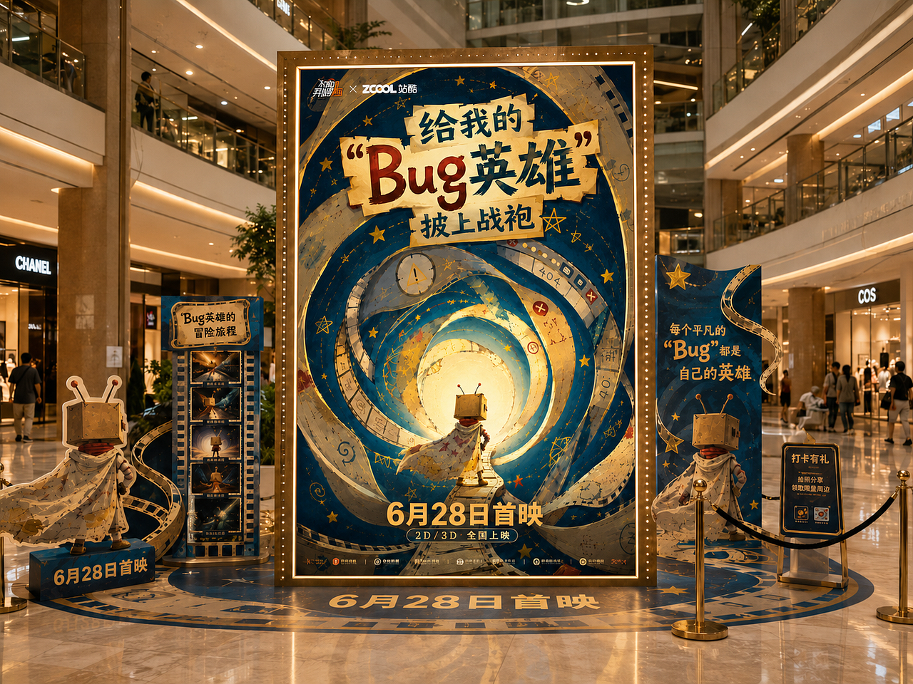 给我的“Bug英雄”披上战袍(图ZNDA4OTAxNTQ0) - AI作品 - 站酷设计师claire099原创素材 - 站酷ZCOOL