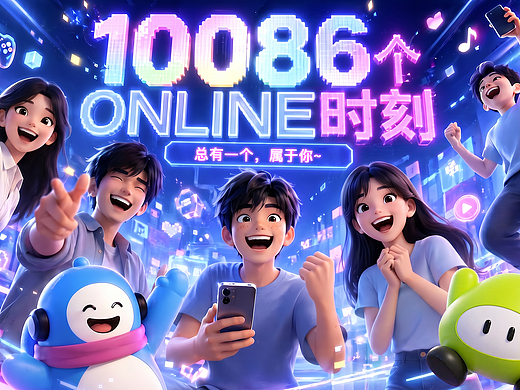 《10086个ONLINE时刻》总有一个，属于你~