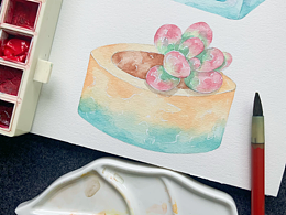 每周水彩小画