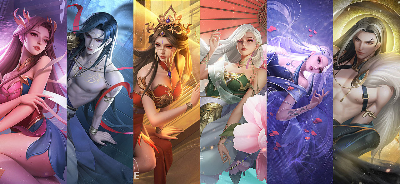百鬼系列插画（图ZNDA4OTIxMTk2） - 商业插画 - 站酷设计师画画的夏夜原创素材 - 站酷ZCOOL
