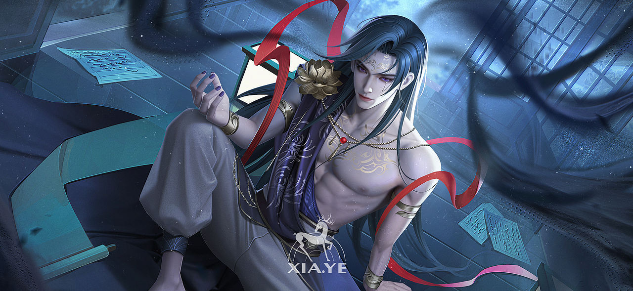 百鬼系列插画（图ZNDA4OTIxMjYw） - 商业插画 - 站酷设计师画画的夏夜原创素材 - 站酷ZCOOL