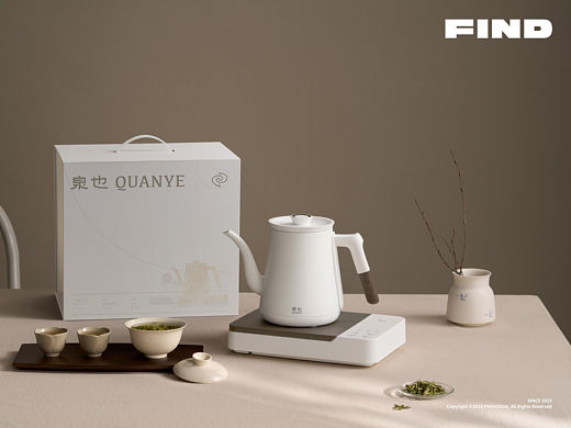产品摄影｜小熊泉也煮茶壶✖️发现视觉