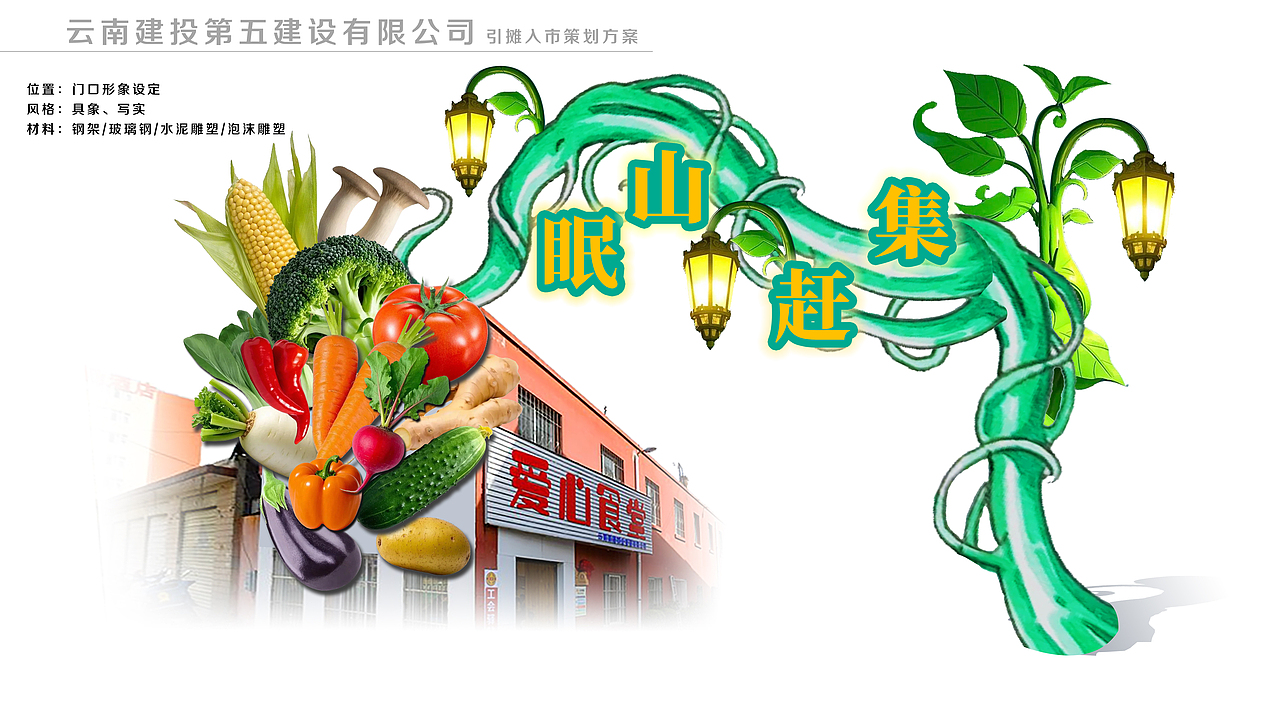 云南建投五公司引摊入市策划执行汇报方案(图ZNDA4OTMwNjEy) - 商业空间设计 - 站酷设计师云南锦泰彩绘原创素材 - 站酷ZCOOL