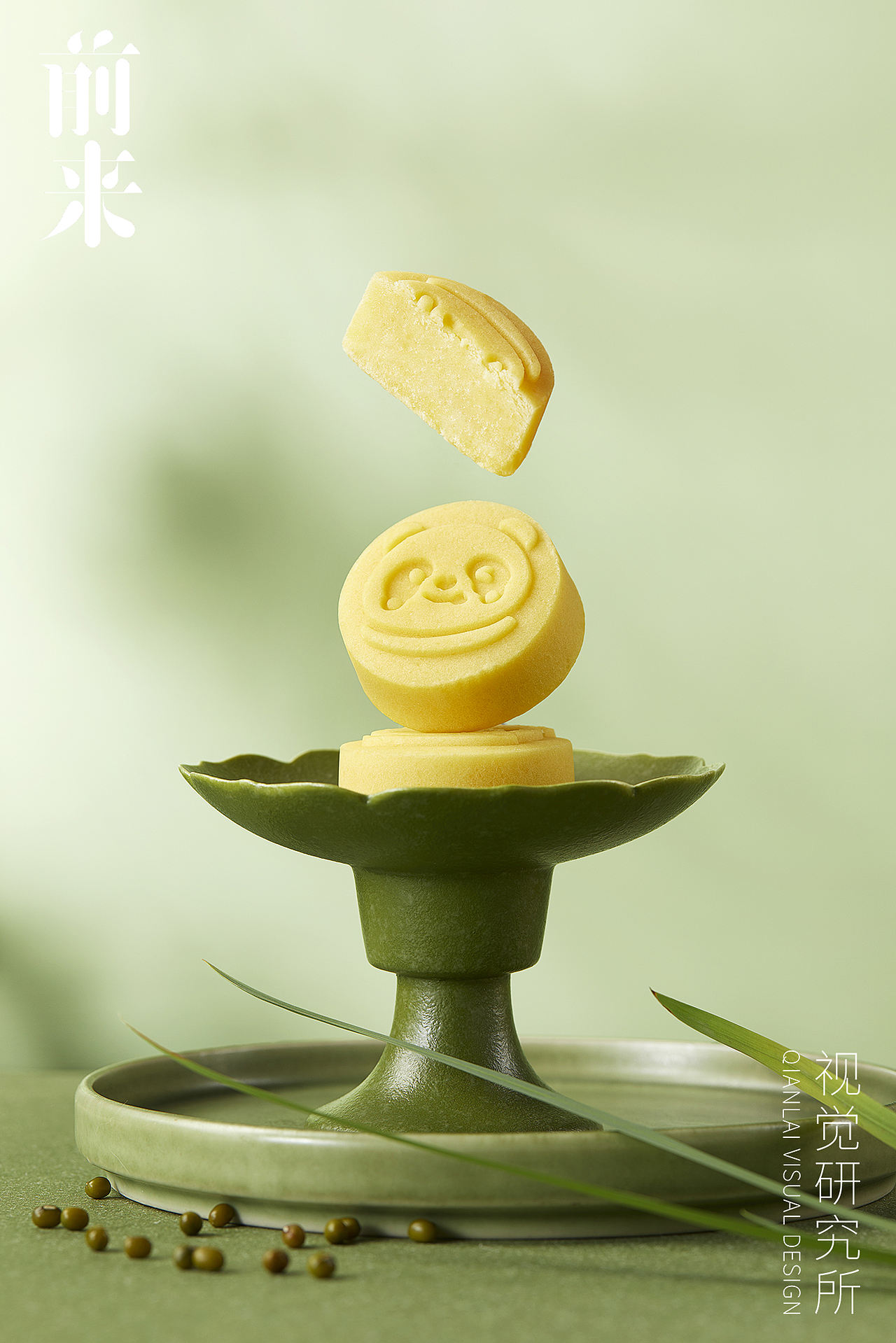 绿豆糕拍摄（图ZNDA4OTQ5NTY4） - 美食摄影 - 站酷设计师前来视觉I白蓝原创素材 - 站酷ZCOOL