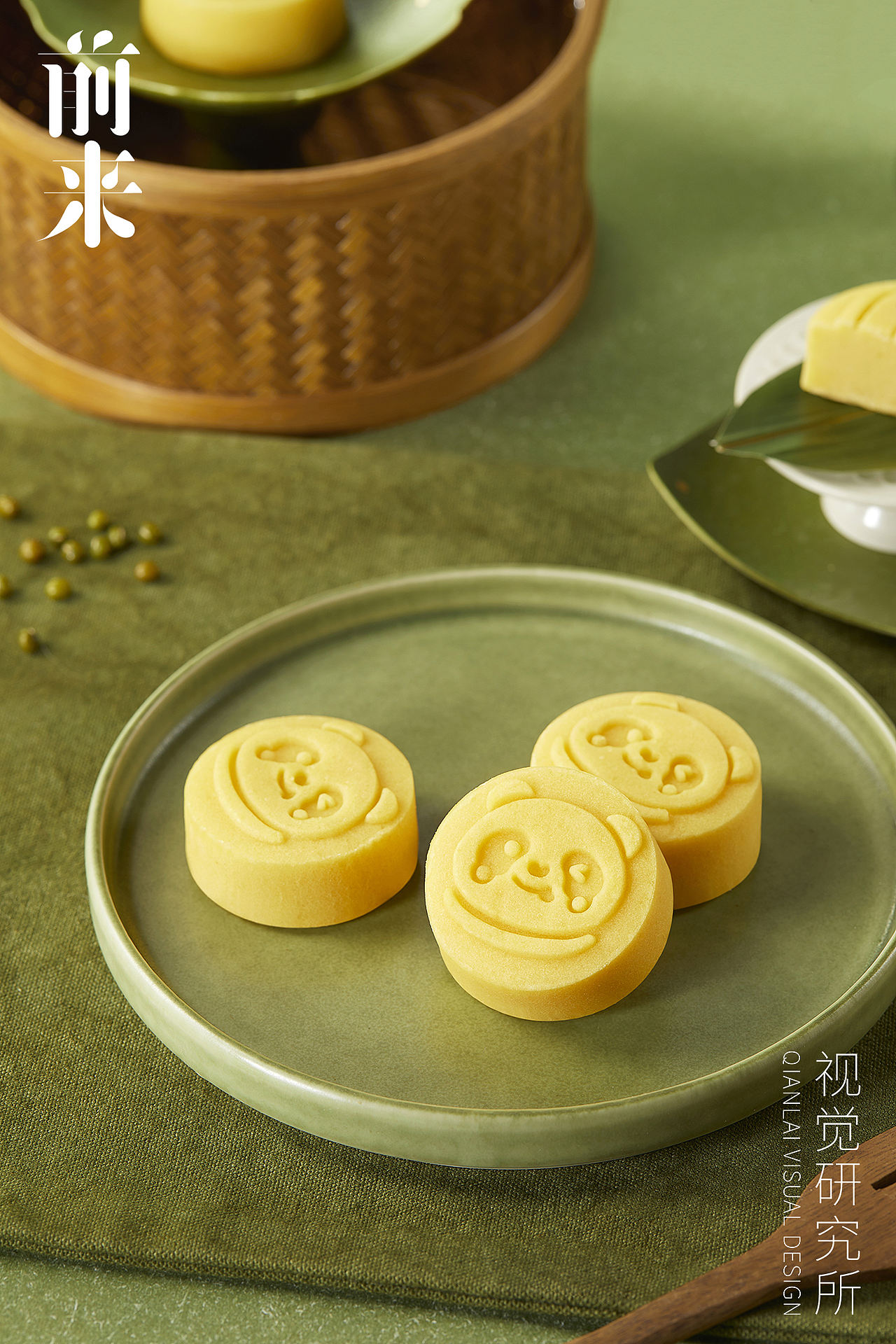 绿豆糕拍摄（图ZNDA4OTQ5NTU2） - 美食摄影 - 站酷设计师前来视觉I白蓝原创素材 - 站酷ZCOOL