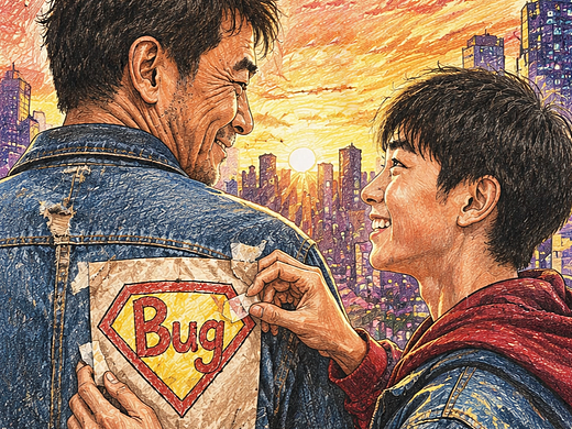 每个爸爸都是生活里的 Bug 英雄