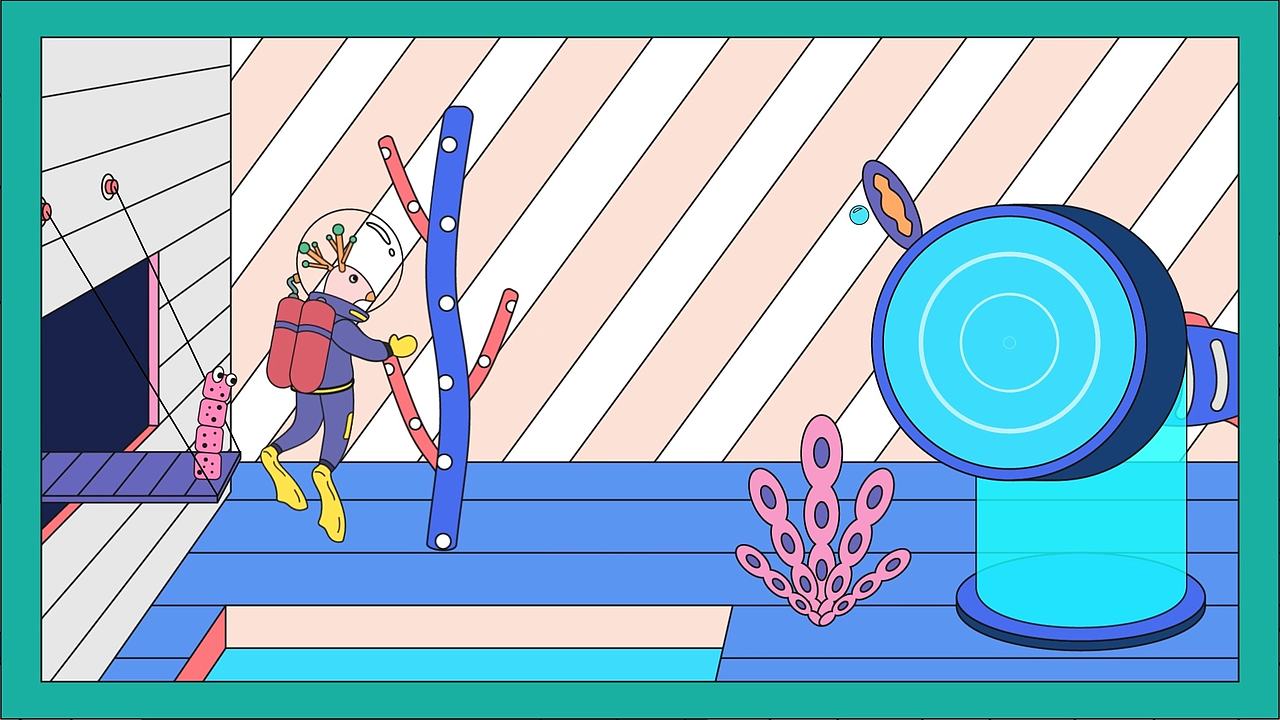 Feiyu&睿意 | 麓湖水生态动画（图ZNDA4OTQ5OTcy） - Motion Graphic - 站酷设计师FeiyuStudio原创素材 - 站酷ZCOOL