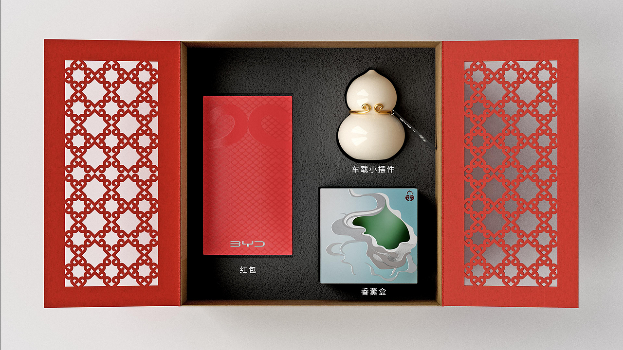 比亚迪X黑神话-海洋网新春海报&礼盒（图ZNDA4OTUwMTcy） - 品牌 - 站酷设计师鲲域传媒原创素材 - 站酷ZCOOL