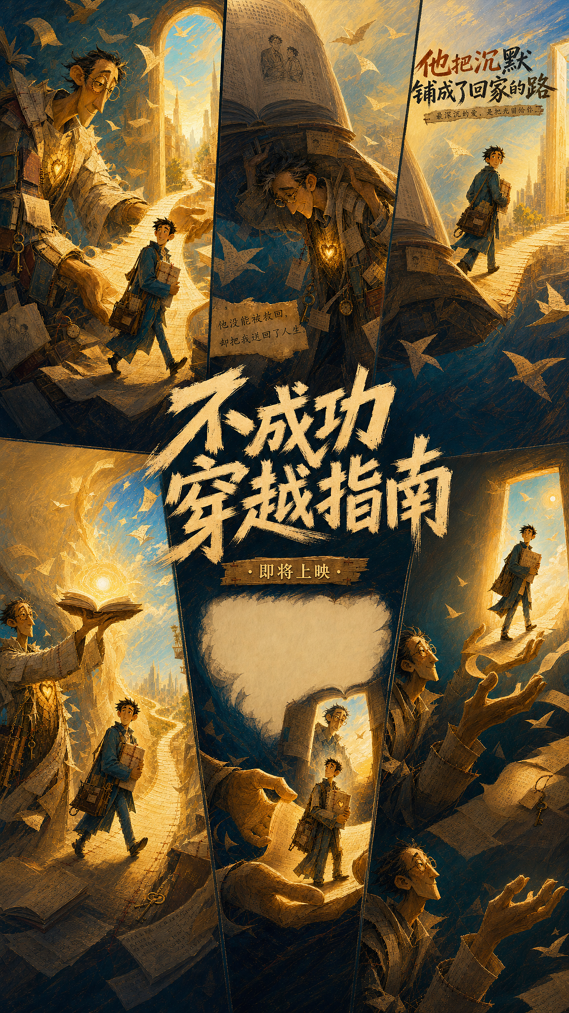 不成功穿越指南-失败也可以成为英雄(图ZNDA4OTU1MTg4) - AI作品 - 站酷设计师AndrewKevin原创素材 - 站酷ZCOOL