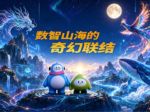 《数智山海的奇幻联结》