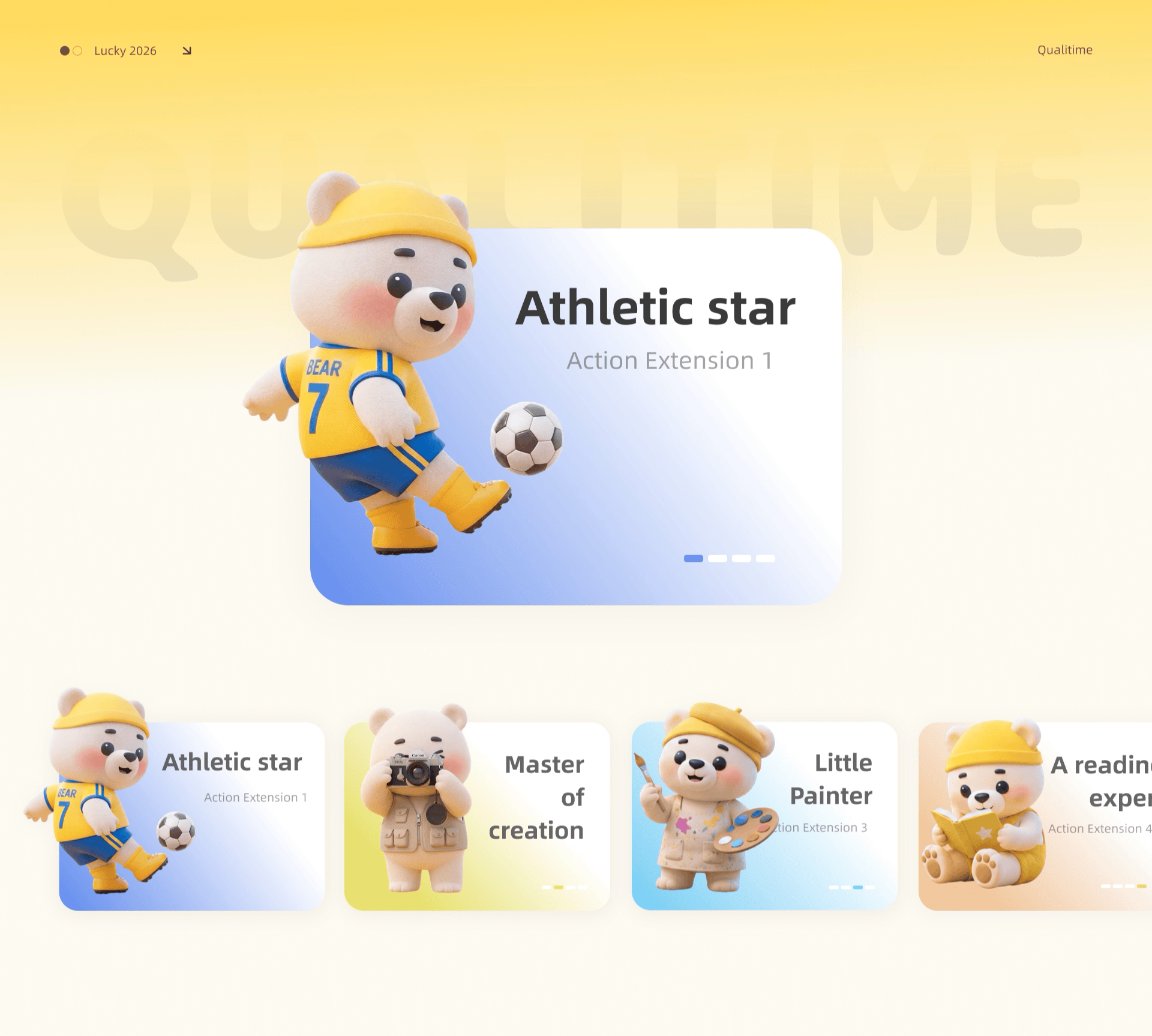 海外AI少儿陪伴 & 海外AI游戏社交App 动效作品（图ZNDA4OTYwNjI4） - APP界面 - 站酷设计师Eden艺丹原创素材 - 站酷ZCOOL