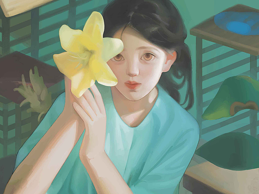 自学插画的第3天，这水平能接稿吗？