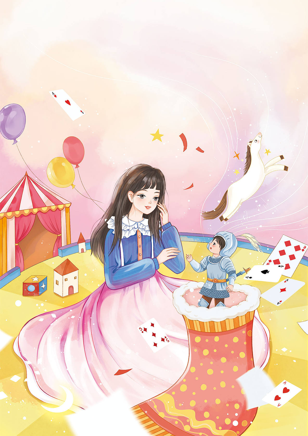 作文中高版插画（图ZNDA4OTY2NjI4） - 儿童插画 - 站酷设计师默墨染原创素材 - 站酷ZCOOL