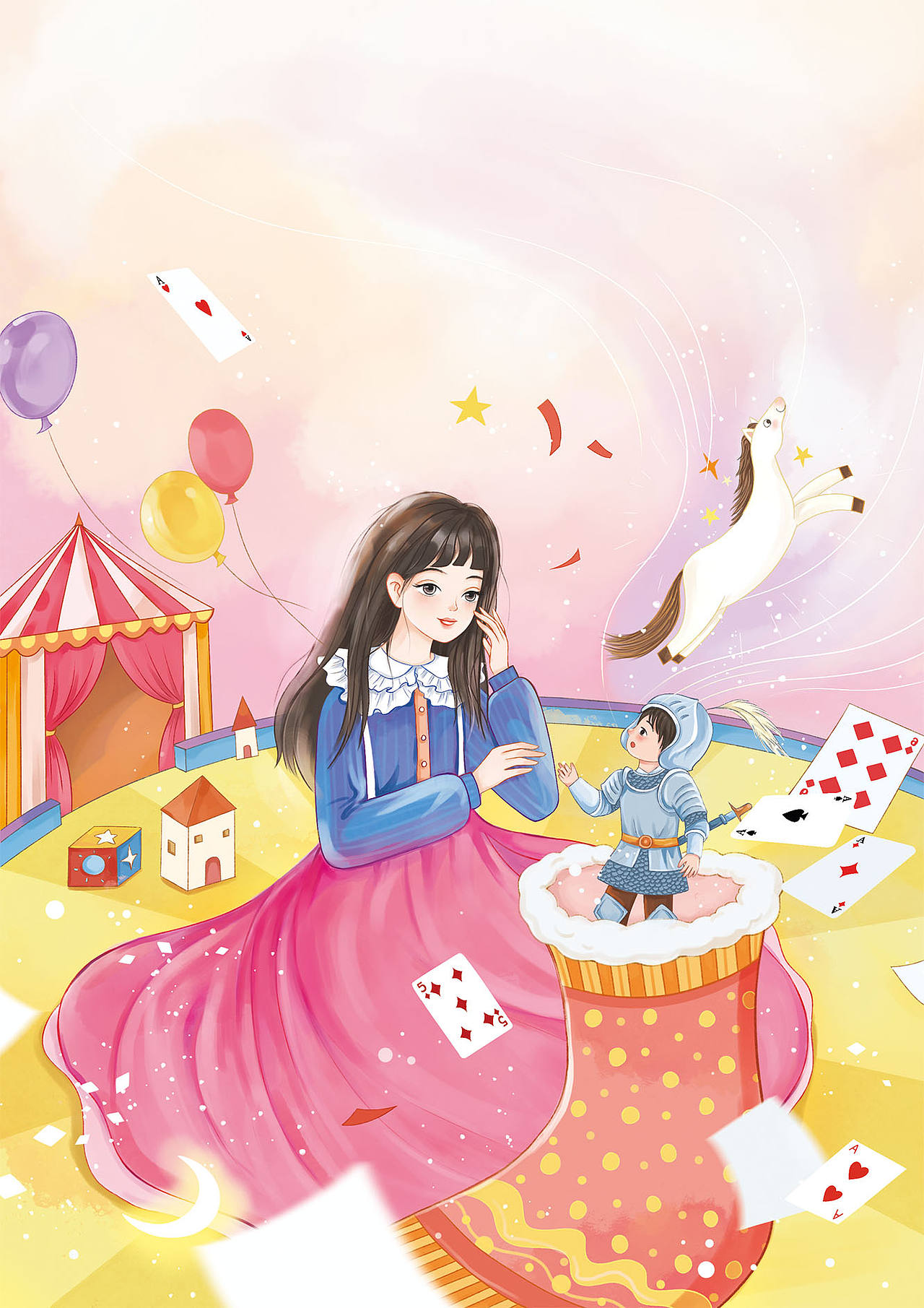 作文中高版插画（图ZNDA4OTY2NjM2） - 儿童插画 - 站酷设计师默墨染原创素材 - 站酷ZCOOL