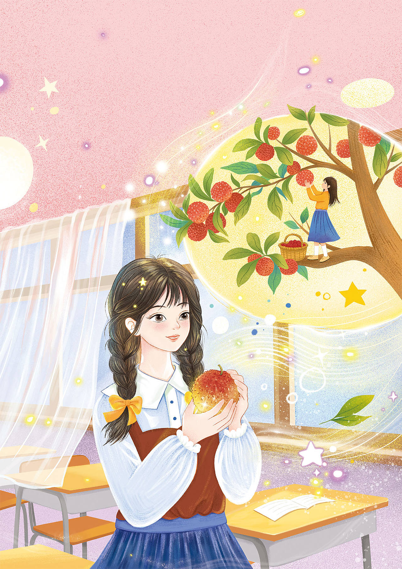 作文中高版插画（图ZNDA4OTY2NjQ4） - 儿童插画 - 站酷设计师默墨染原创素材 - 站酷ZCOOL