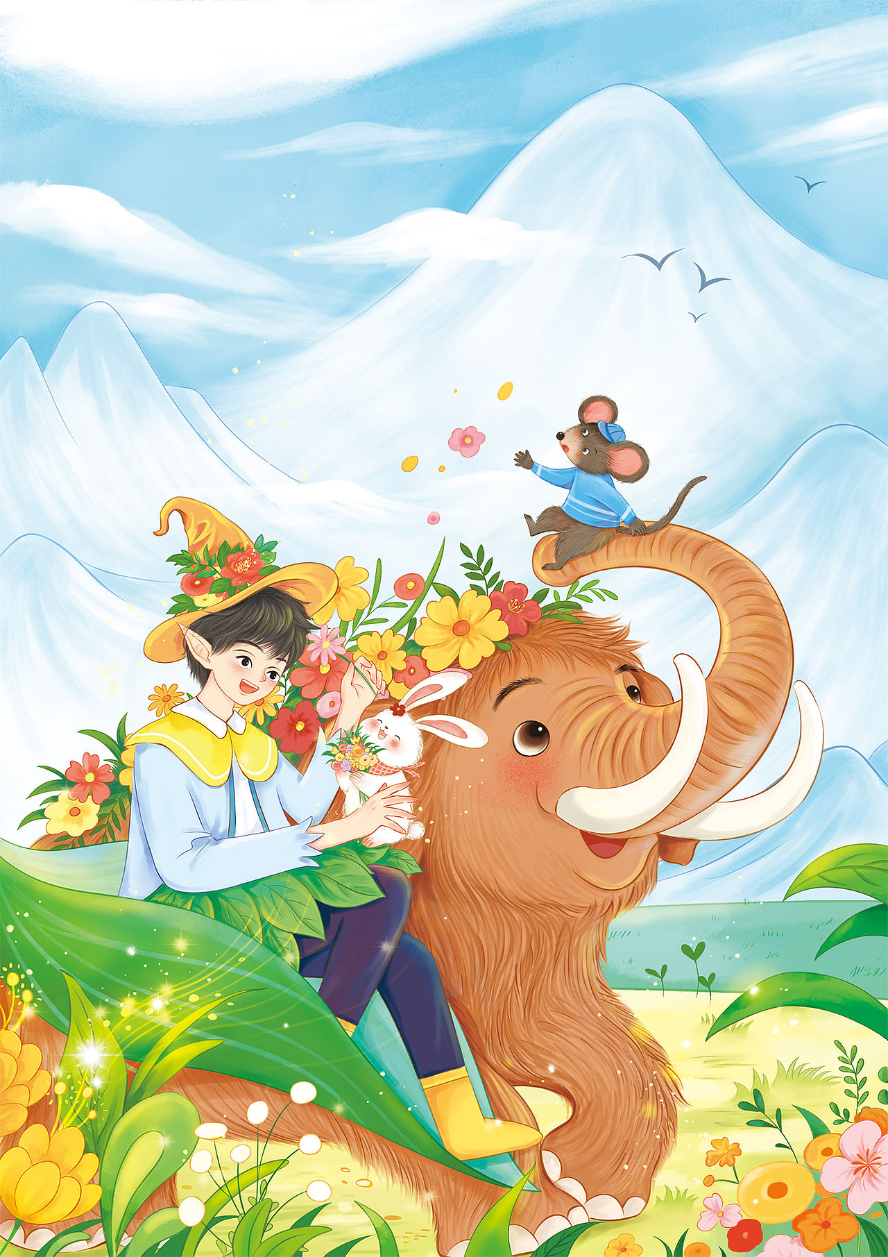 作文中高版插画（图ZNDA4OTY2Njc2） - 儿童插画 - 站酷设计师默墨染原创素材 - 站酷ZCOOL