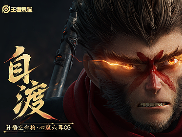 《王者荣耀》孙悟空命格·心魔六耳CG-自渡