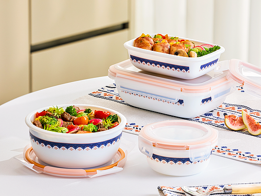 Corelle Brands/云栖格白玉玻璃保鲜盒