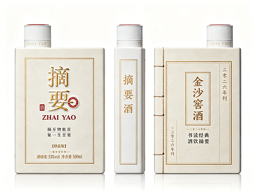 「摘要」白酒包装:《宋版典藏》 一页宋版,一两黄金