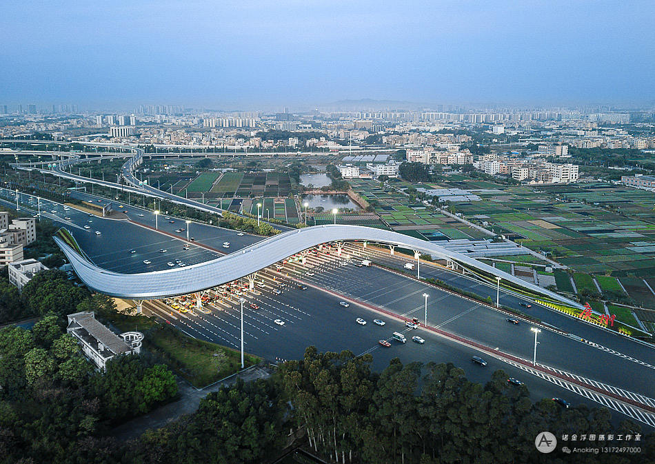 「建筑摄影」广州机场高速收费站(图ZNDA5MDEyMjg0) - 环境/建筑摄影 - 站酷设计师诺金浮图原创素材 - 站酷ZCOOL