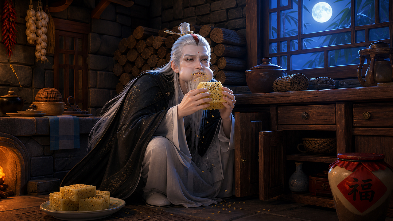 青云观不靠谱的师傅（图ZNDA5MDE5NDg0） - 动画/影视 - 站酷设计师凯行知原创素材 - 站酷ZCOOL