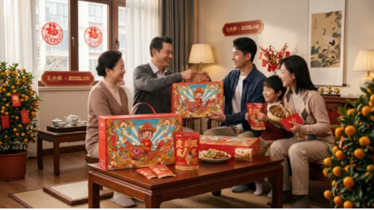 一爪捞万金-王小卤抓财手新年礼盒包装设计(图ZNDA5MDIzNzA4) - 包装 - 站酷设计师Z666259147原创素材 - 站酷ZCOOL