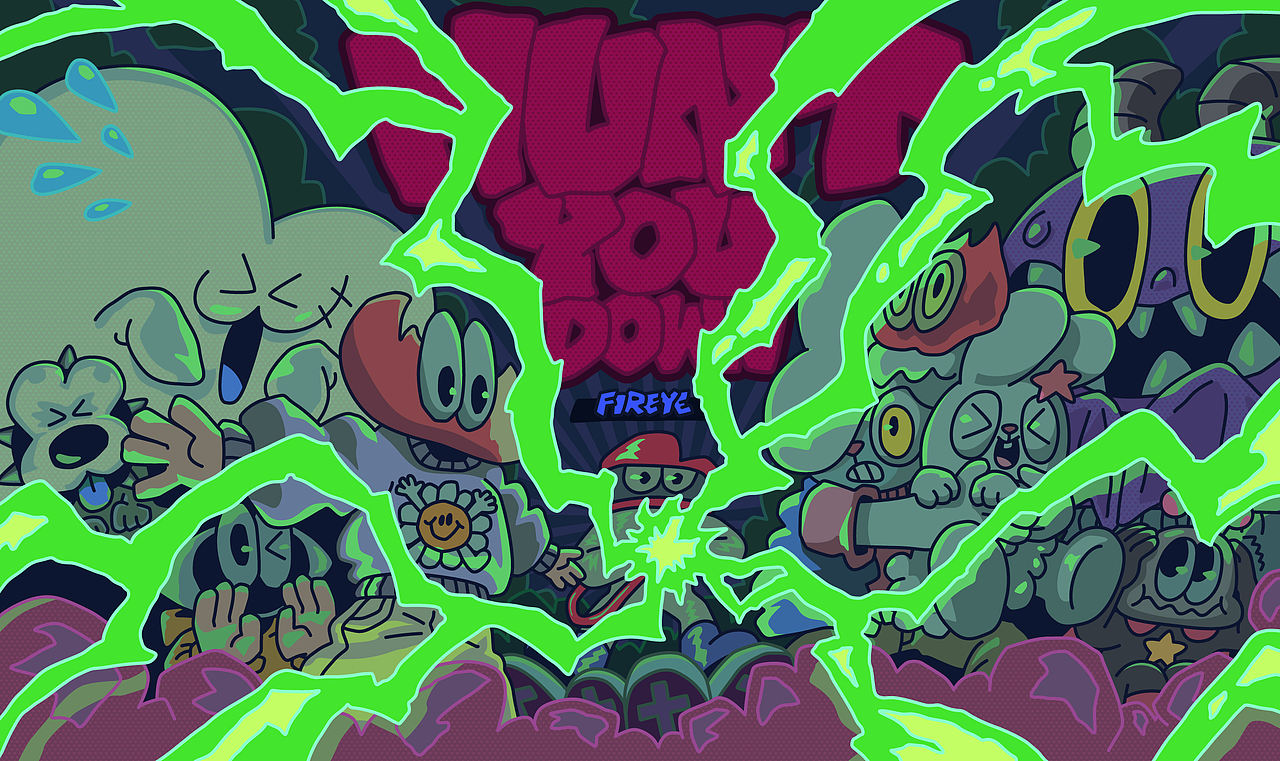 新作品（图ZNDA5MDI0MzY4） - 艺术插画 - 站酷设计师Fireye峰原创素材 - 站酷ZCOOL