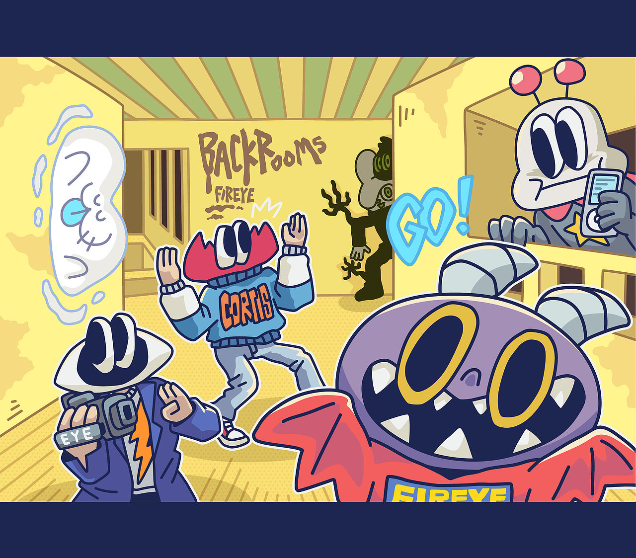 新作品（图ZNDA5MDI0Mzgw） - 艺术插画 - 站酷设计师Fireye峰原创素材 - 站酷ZCOOL