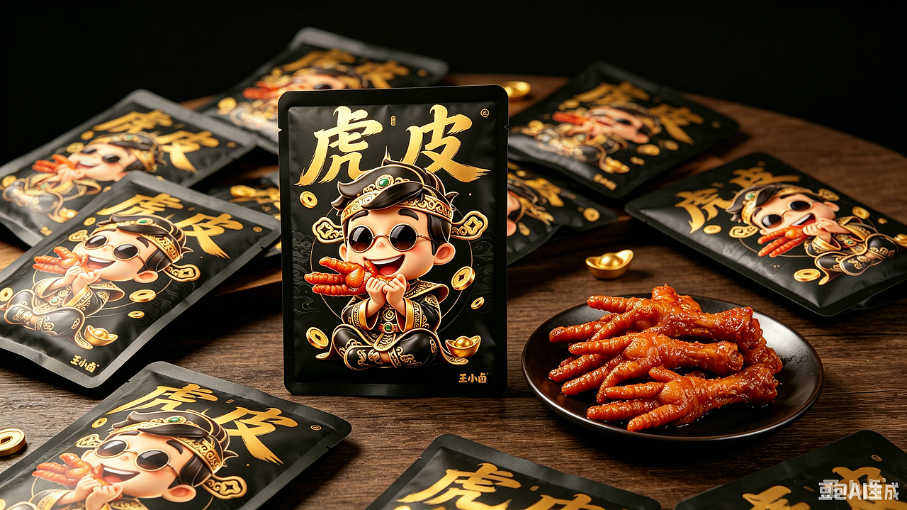 王小卤黑金升级礼盒-抓钱手（图ZNDA5MDI1MzAw） - 包装 - 站酷设计师冰棱角原创素材 - 站酷ZCOOL
