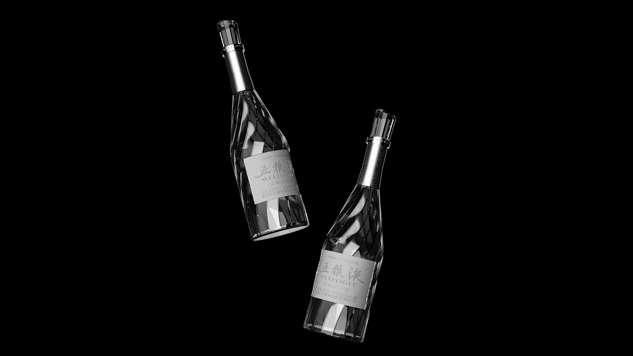 清辉竹韵-五粮液白酒包装设计（图ZNDA5MDU1MDQ0） - 生活用品 - 站酷设计师江茳翞原创素材 - 站酷ZCOOL
