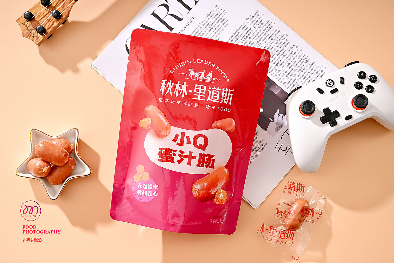 《里道斯小Q肠休闲零食》美食 产品 哈尔滨雷鸣摄影（图ZNDA5MDY1NjMy） - 产品摄影 - 站酷设计师雷鸣摄影原创素材 - 站酷ZCOOL
