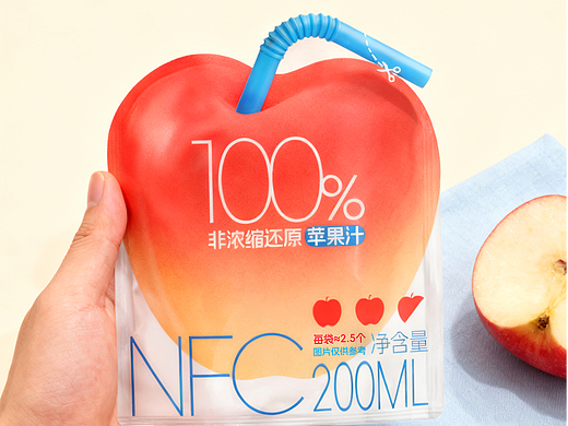 100％NFC果汁包装设计