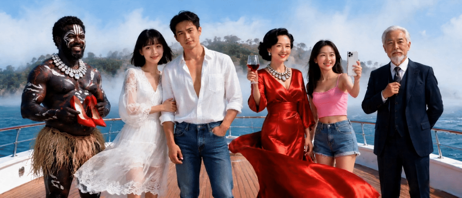 AIGC《雾岛继承》悬疑短剧｜全案视觉设计（图ZNDA5MDc0NTY0） - AI作品 - 站酷设计师随风飘摇的小草原创素材 - 站酷ZCOOL