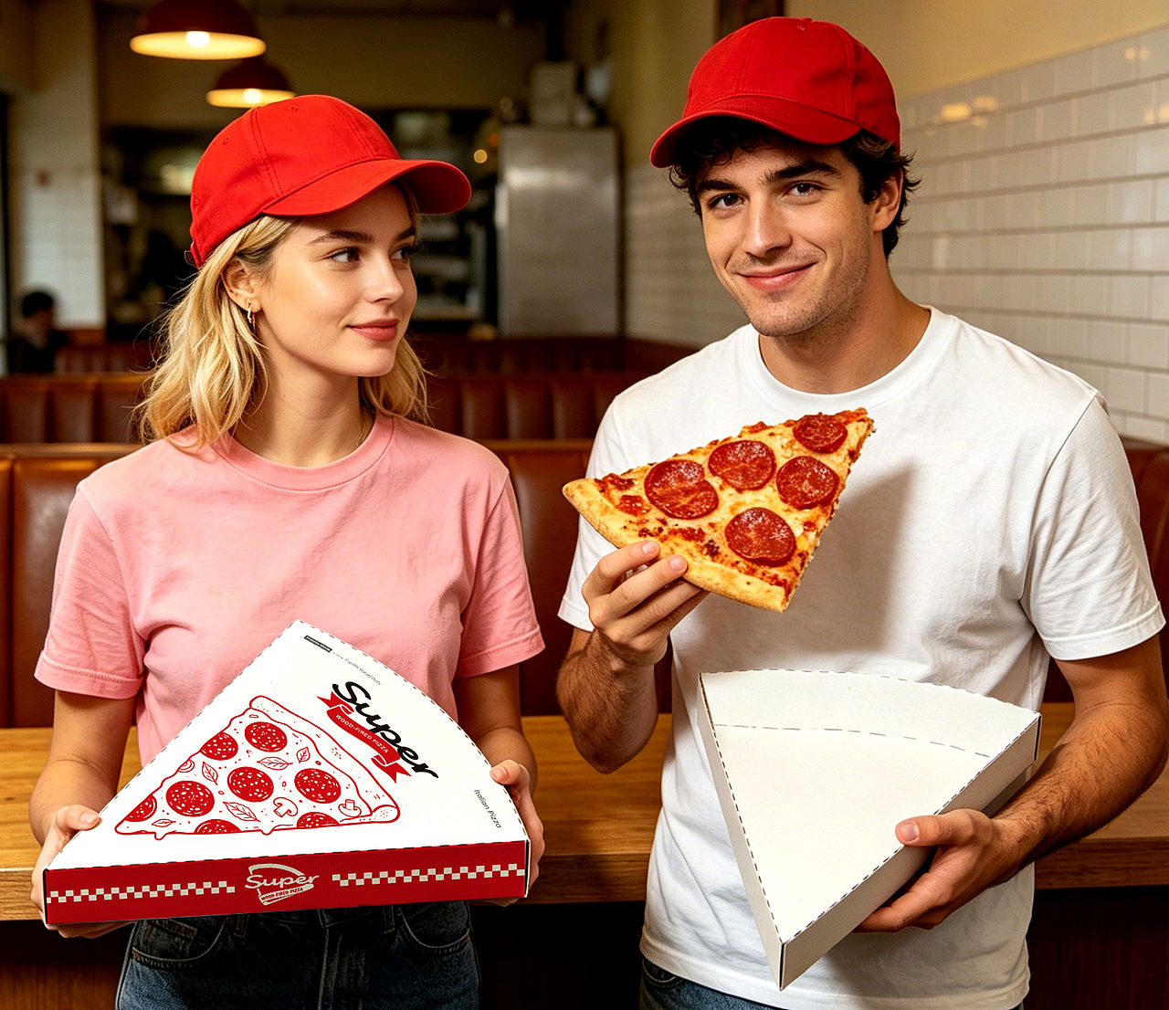 Super Pizza复古美式披萨品牌VIS全案设计（图ZNDA5MDg0MDcy） - 品牌 - 站酷设计师TropiCo椰林设计原创素材 - 站酷ZCOOL
