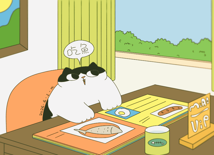 猫咪日常｜2026.6月合集（图ZNDA5MDg0MTAw） - 创作习作 - 站酷设计师蟹味喵酱原创素材 - 站酷ZCOOL
