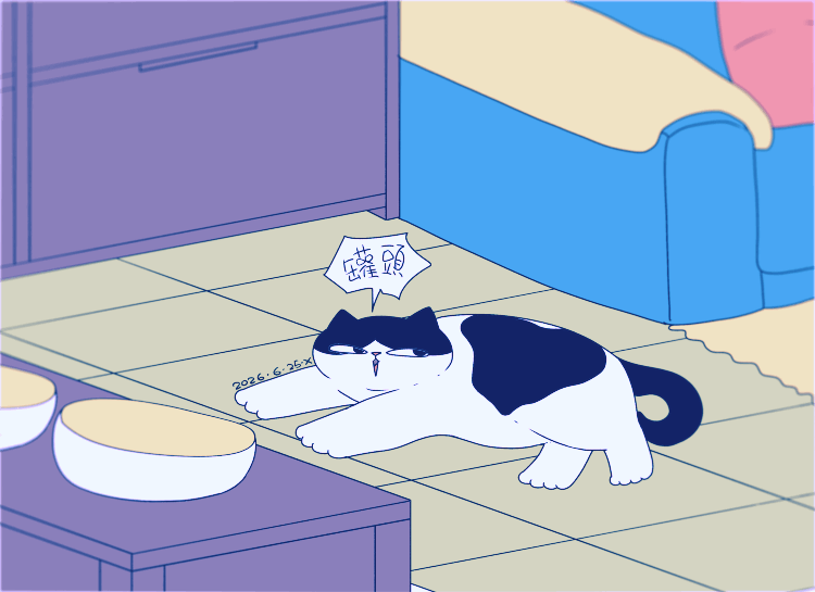 猫咪日常｜2026.6月合集（图ZNDA5MDg0MTk2） - 创作习作 - 站酷设计师蟹味喵酱原创素材 - 站酷ZCOOL