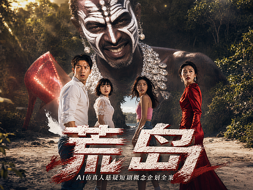 《荒岛》 | AI仿真人悬疑短剧概念企划全案