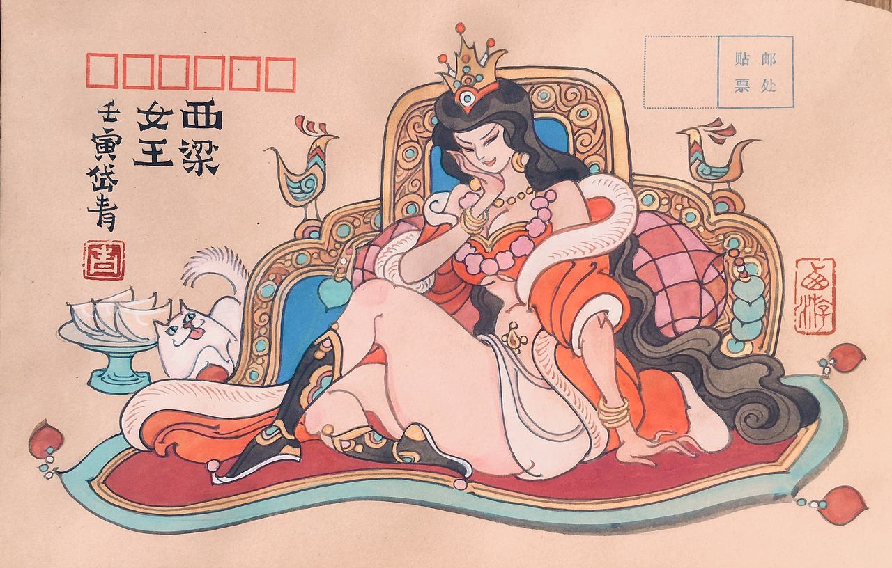西芹大画西游一〇〇（一）（图ZNDA5MDk5MzY4） - 创作习作 - 站酷设计师西芹画册原创素材 - 站酷ZCOOL