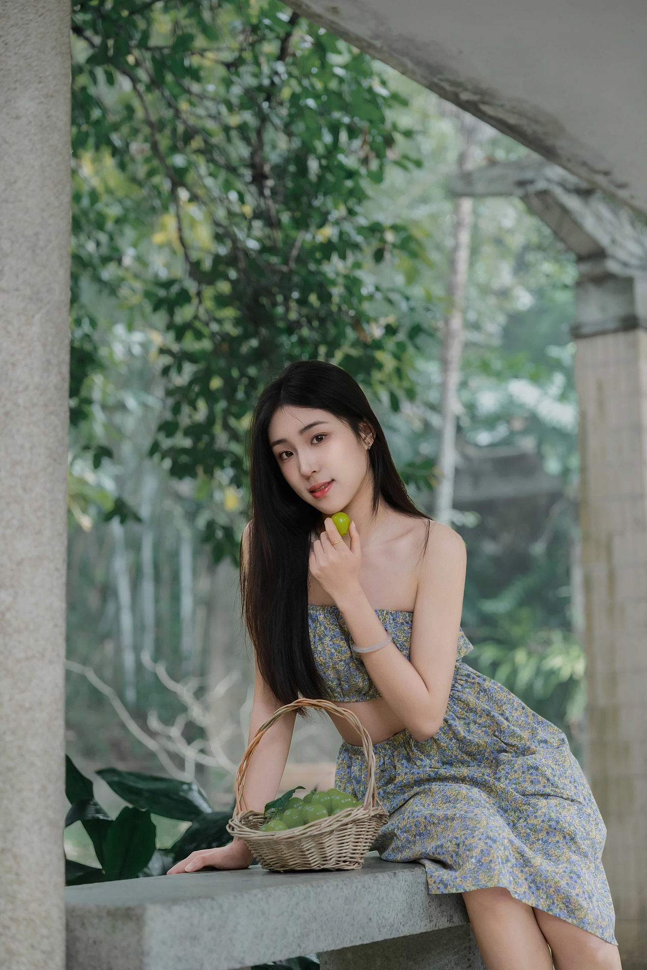《花影绿叙》（图ZNDA5MTAwMTgw） - 人像摄影 - 站酷设计师Avrin艾文原创素材 - 站酷ZCOOL