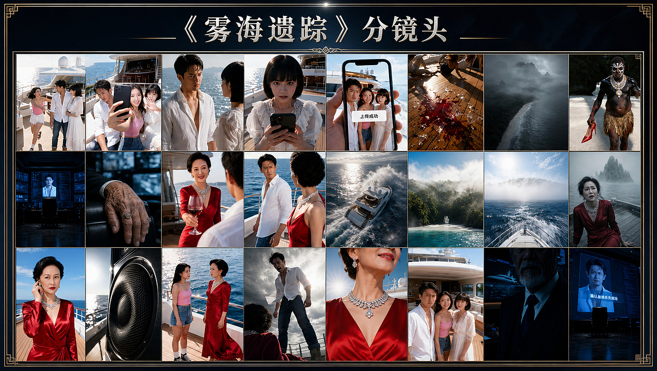 《雾海遗踪》单人全链路 AIGC 仿真人悬疑漫剧（图ZNDA5MTA0Njg4） - AI作品 - 站酷设计师小薛超人原创素材 - 站酷ZCOOL