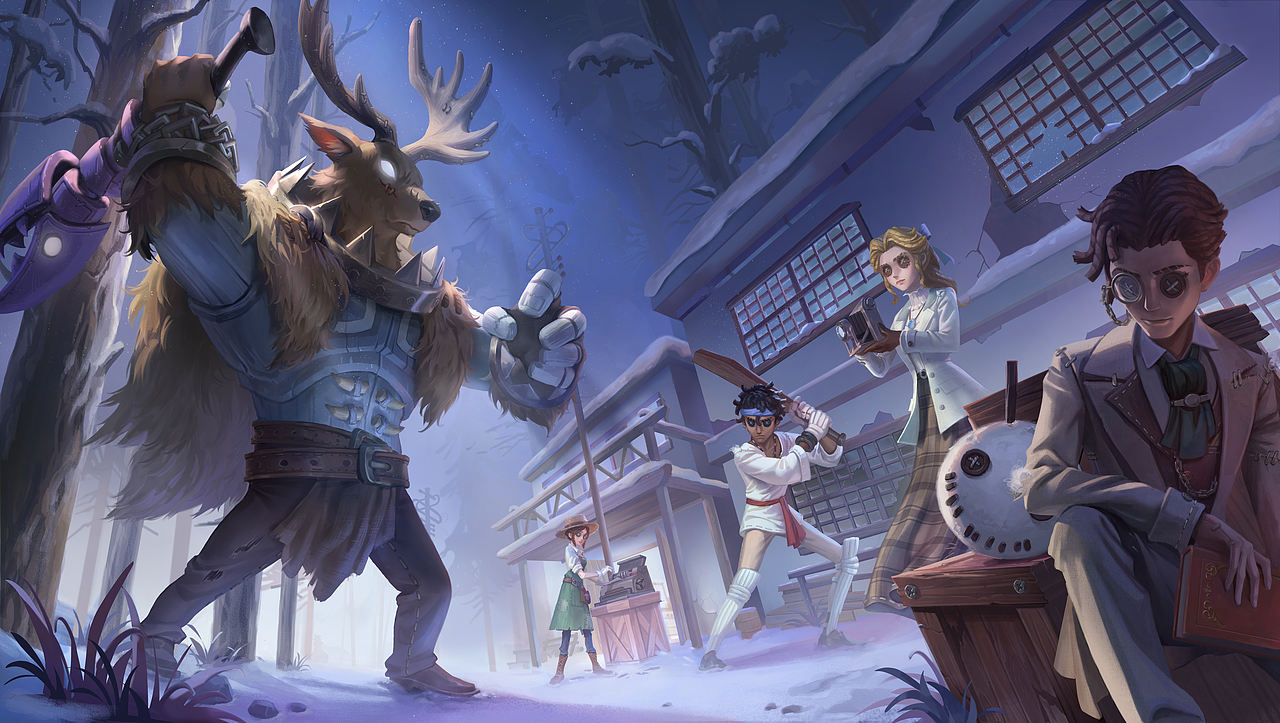 第五人格夏季赛（图ZNDA5MTA2MDA0） - 商业插画 - 站酷设计师AX金桃九原创素材 - 站酷ZCOOL