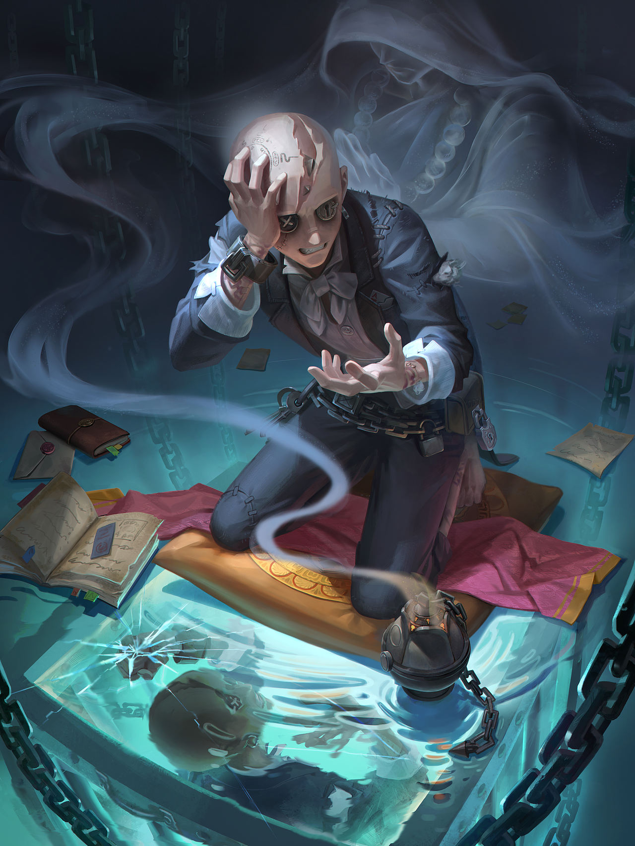 第五人格逃脱大师（图ZNDA5MTA3MjEy） - 商业插画 - 站酷设计师AX金桃九原创素材 - 站酷ZCOOL
