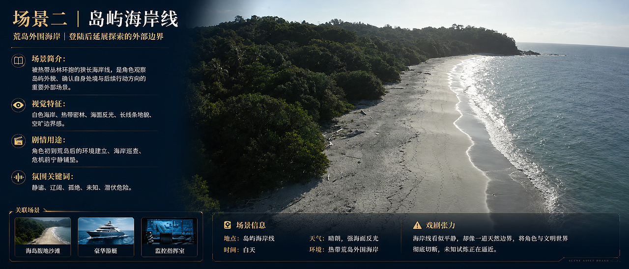 《荒岛》| 单人全链路 AI 仿真人悬疑短剧创作落地(图ZNDA5MTA3NzQw) - AI作品 - 站酷设计师前进视觉原创素材 - 站酷ZCOOL