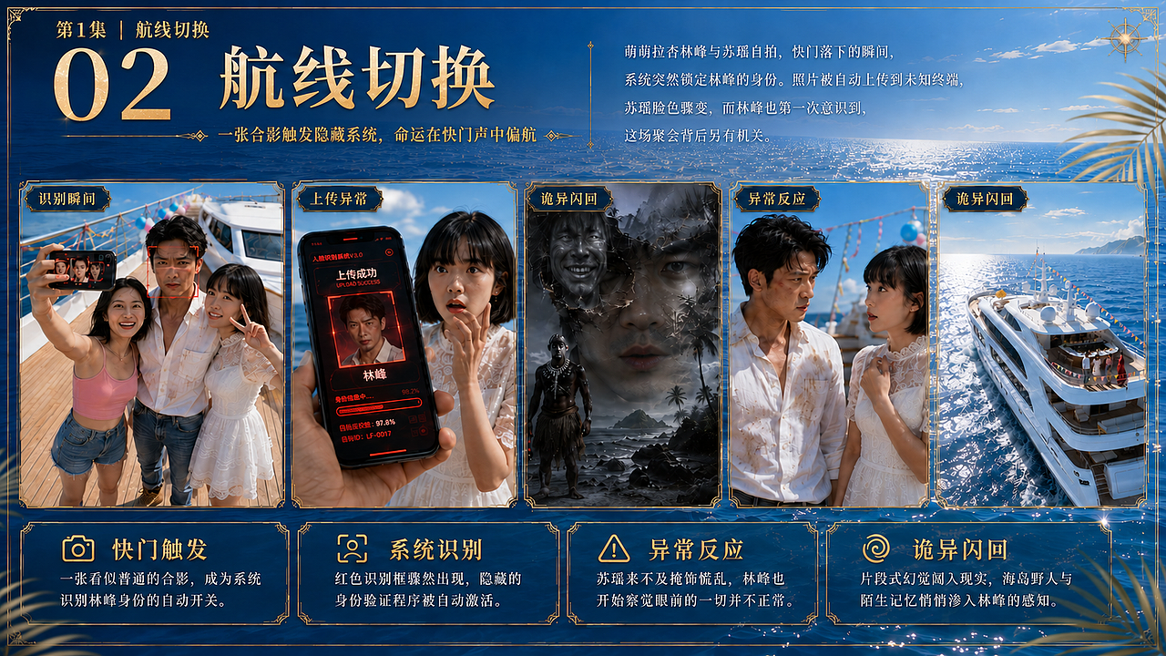《荒岛》| 单人全链路 AI 仿真人悬疑短剧创作落地(图ZNDA5MTA4OTE2) - AI作品 - 站酷设计师前进视觉原创素材 - 站酷ZCOOL