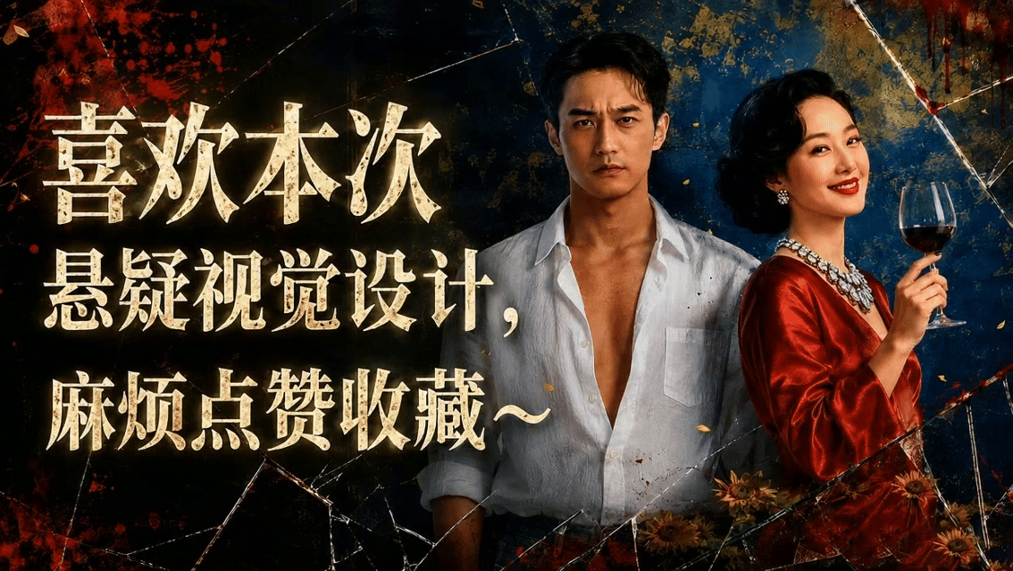 AIGC《雾岛继承》悬疑短剧｜全案视觉设计（图ZNDA5MTA5NDc2） - AI作品 - 站酷设计师随风飘摇的小草原创素材 - 站酷ZCOOL