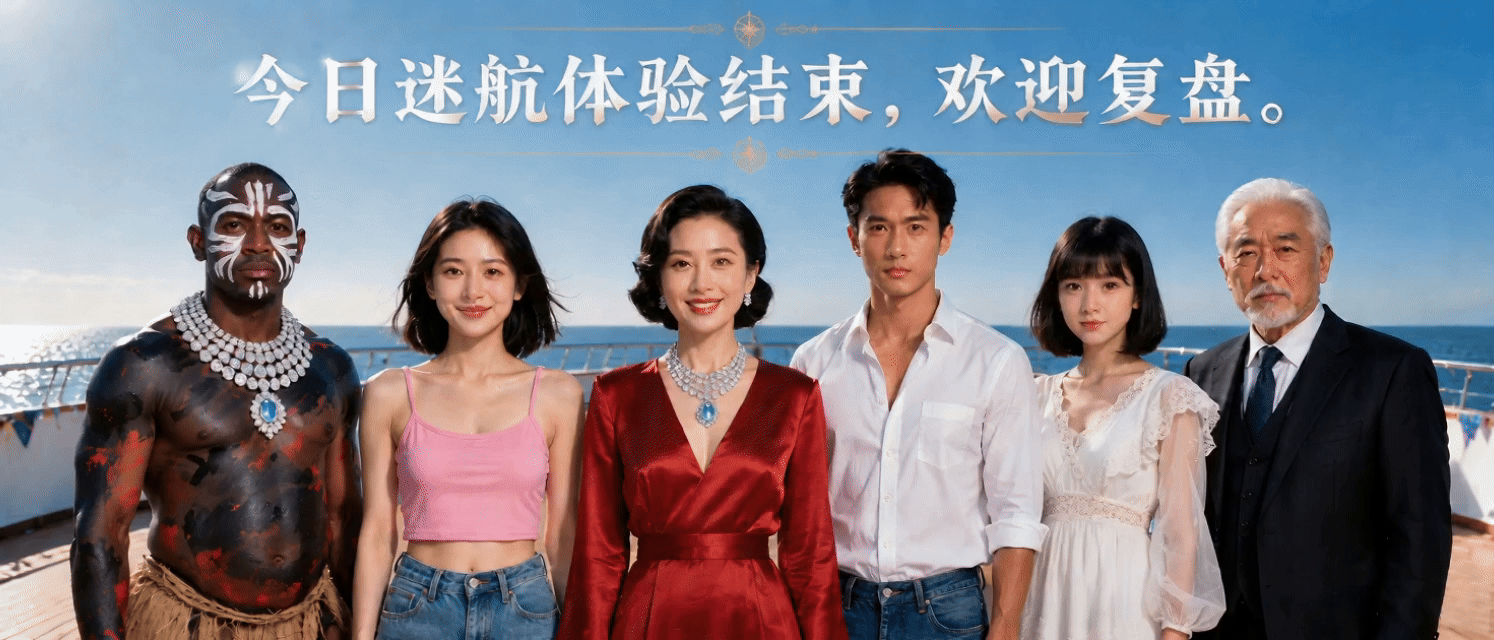 《那座岛，不在海图上》真人漫剧整体方案展示（图ZNDA5MTEzNjU2） - AI作品 - 站酷设计师SunnyOct原创素材 - 站酷ZCOOL